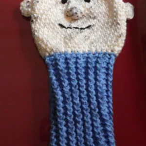 Crocheted Charlie Brown Pigpen Character Golf Club Cover